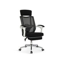 Load image into Gallery viewer, r_23443_melissa_office_chair_with_footrest_-_black___white_3_c992f124-05d5-4d3e-b20f-2f1149a07d88