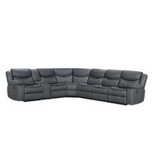 Load image into Gallery viewer, Mandan Electric Recliner Corner Sofa - Grey