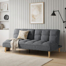 Load image into Gallery viewer, Barton 3 Seater Sofa Bed - Dark Grey