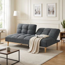 Load image into Gallery viewer, Barton 3 Seater Sofa Bed - Dark Grey