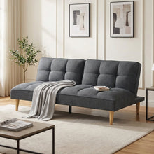 Load image into Gallery viewer, Barton 3 Seater Sofa Bed - Dark Grey