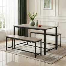 Load image into Gallery viewer, Merren 3 Piece Dining Set - Grey Oak