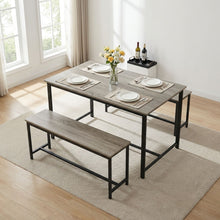 Load image into Gallery viewer, Merren 3 Piece Dining Set - Grey Oak