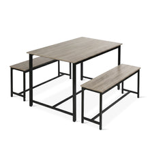 Load image into Gallery viewer, Merren 3 Piece Dining Set - Grey Oak
