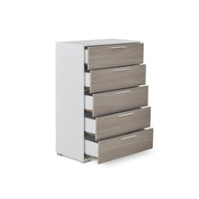 Load image into Gallery viewer, Waipoua 5 Drawer Tallboy - GREY OAK