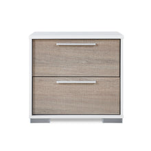 Load image into Gallery viewer, Waipoua Bedside Table Nightstand - GREY OAK