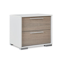 Load image into Gallery viewer, Waipoua Bedside Table Nightstand - GREY OAK