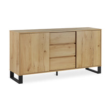 Load image into Gallery viewer, r_22107_frohna_sideboard_buffet_table_with_3_drawers_-_oak_2__1_c39b56ca-787a-4e5c-adbc-c08e39f572af