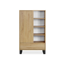 Load image into Gallery viewer, r_22108_frohna_bookshelf_cabinet_with_drawer_-_oak_3__1_94c9c48f-9ac9-4229-a23b-3edaa861e8e4