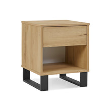 Load image into Gallery viewer, r_22113_frohna_wooden_bedside_table_nightstand_-_oak_2_1_a87228b2-0dce-4892-ba53-5a2ce63e5f2e