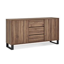 Load image into Gallery viewer, r_22116_frohna_sideboard_buffet_table_with_3_drawers_-_walnut_2_fcf359a7-426a-41ef-851e-b50a21326317