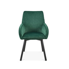 Load image into Gallery viewer, Everlow Swivel Velvet Dining Chair - Set of 2 - Green