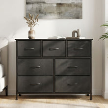 Load image into Gallery viewer, Madilyn 7 Drawers Lowboy - Black