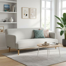 Load image into Gallery viewer, Silverton 3 Seater Sofa Bed - Light Grey