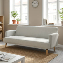 Load image into Gallery viewer, Silverton 3 Seater Sofa Bed - Light Grey