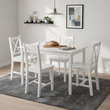 Load image into Gallery viewer, 23114-chloe-5-piece-dining-set-white-2602103
