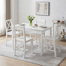 Load image into Gallery viewer, 23114-chloe-5-piece-dining-set-white-2602105