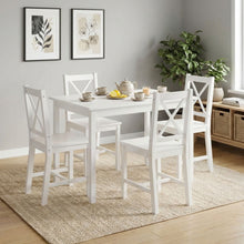 Load image into Gallery viewer, 23114-chloe-5-piece-dining-set-white-2602102