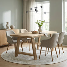 Load image into Gallery viewer, 22333-tommie-dining-table-rectangle-180x85cm-oak-2602105