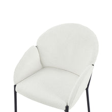 Load image into Gallery viewer, Bellamy Boucle Dining ArmChairs - Set of 2 - Off White