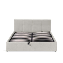 Load image into Gallery viewer, Elevon Queen Gas Lift Bed Frame - Linen Grey