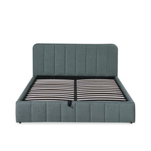 Load image into Gallery viewer, Veloria Queen Gas Lift Bed Frame - Green