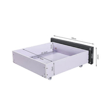 Load image into Gallery viewer, Geolux Queen Bed Frame with 4 Drawers - Dark Grey (p1=0.174m³-11.5kg)(p2=0.114m³-18.0kg)(p3=0.081m³-16.5kg)(T=0.369m³-46.0kg)