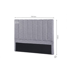 Load image into Gallery viewer, Linesta Queen Upholstered Headboard - Light Grey