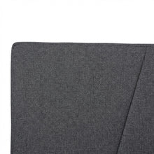 Load image into Gallery viewer, Wireva Linen Queen Bed Frame With 4 Drawers - Dark Grey
