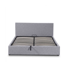 Load image into Gallery viewer, Violet Queen Gas Lift Bed Frame - Light Grey