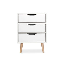 Load image into Gallery viewer, Drew Bedside Table - Maple & White