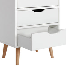Load image into Gallery viewer, Drew Bedside Table - Maple & White