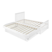 Load image into Gallery viewer, new_22765_hobson_single_wooden_trundle_bed_frame_-_white_1_f64af4e7-9e09-4012-a9bc-1fe58ae0caf7