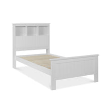 Load image into Gallery viewer, Jamie Single Wooden Bed Frame - White