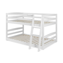 Load image into Gallery viewer, Kinga Single Wooden Bunk Bed Frame - White