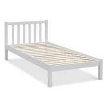 Load image into Gallery viewer, Baker Single Wooden Bed Frame - White