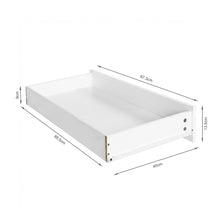 Load image into Gallery viewer, Ennova Rolling Computer Desk with Drawers - White