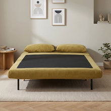 Load image into Gallery viewer, Hastings 2 Seater Fold-Out Sofa Bed - Yellow