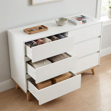 Load image into Gallery viewer, Hudson 6 Drawers Lowboy - White