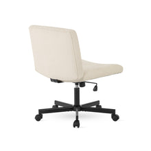 Load image into Gallery viewer, Lukas Cross Legged Office Chair - Beige