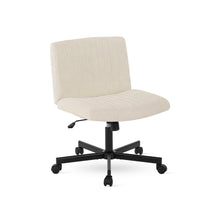 Load image into Gallery viewer, Lukas Cross Legged Office Chair - Beige