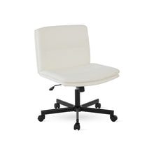 Load image into Gallery viewer, Malakai Cross Legged Office Chair - White