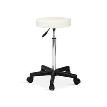 Load image into Gallery viewer, Rae Office Stool with PU Leather - White