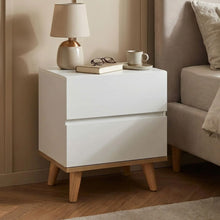 Load image into Gallery viewer, 22986-hudson-wooden-bedside-table-white-2602275