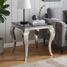 Load image into Gallery viewer, 23839-alba-tempered-glass-side-table-black-2602275