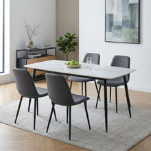 Load image into Gallery viewer, Adley Matt Ceramic Dining Table 160 x 80cm - White