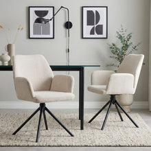 Load image into Gallery viewer, 23827-jett-swivel-dining-armchairs-set-of-2-off-white-2603024