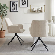 Load image into Gallery viewer, 23827-jett-swivel-dining-armchairs-set-of-2-off-white-2603023
