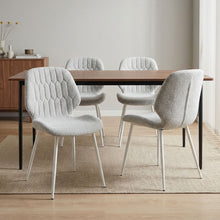 Load image into Gallery viewer, River Fabric Dining Chair - Set of 4 - Light Grey