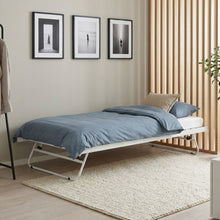 Load image into Gallery viewer, Hartz Single Pull Out Bed Frame - White